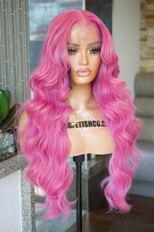 HD LACE 13x6 26” Heat Resistant Synthetic Blend Wig - CANDY