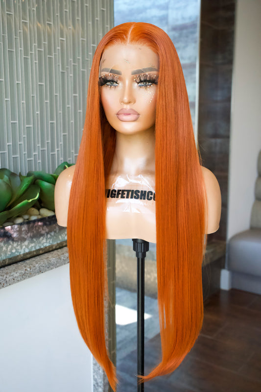 HD LACE 13x6 PREMIUM FIBER 30” WIG- Unit GINGER