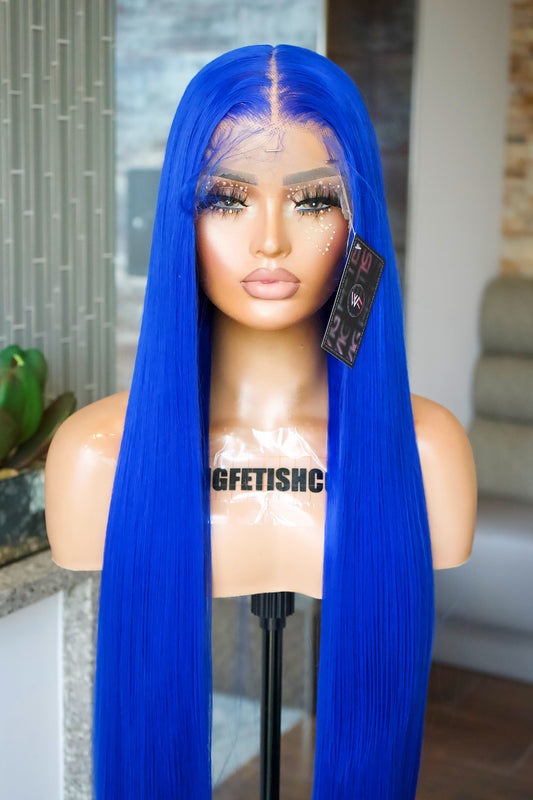 30” Synthetic Blend Heat Resistant Lace Frontal Wig - Unit ROYAL (preorder)