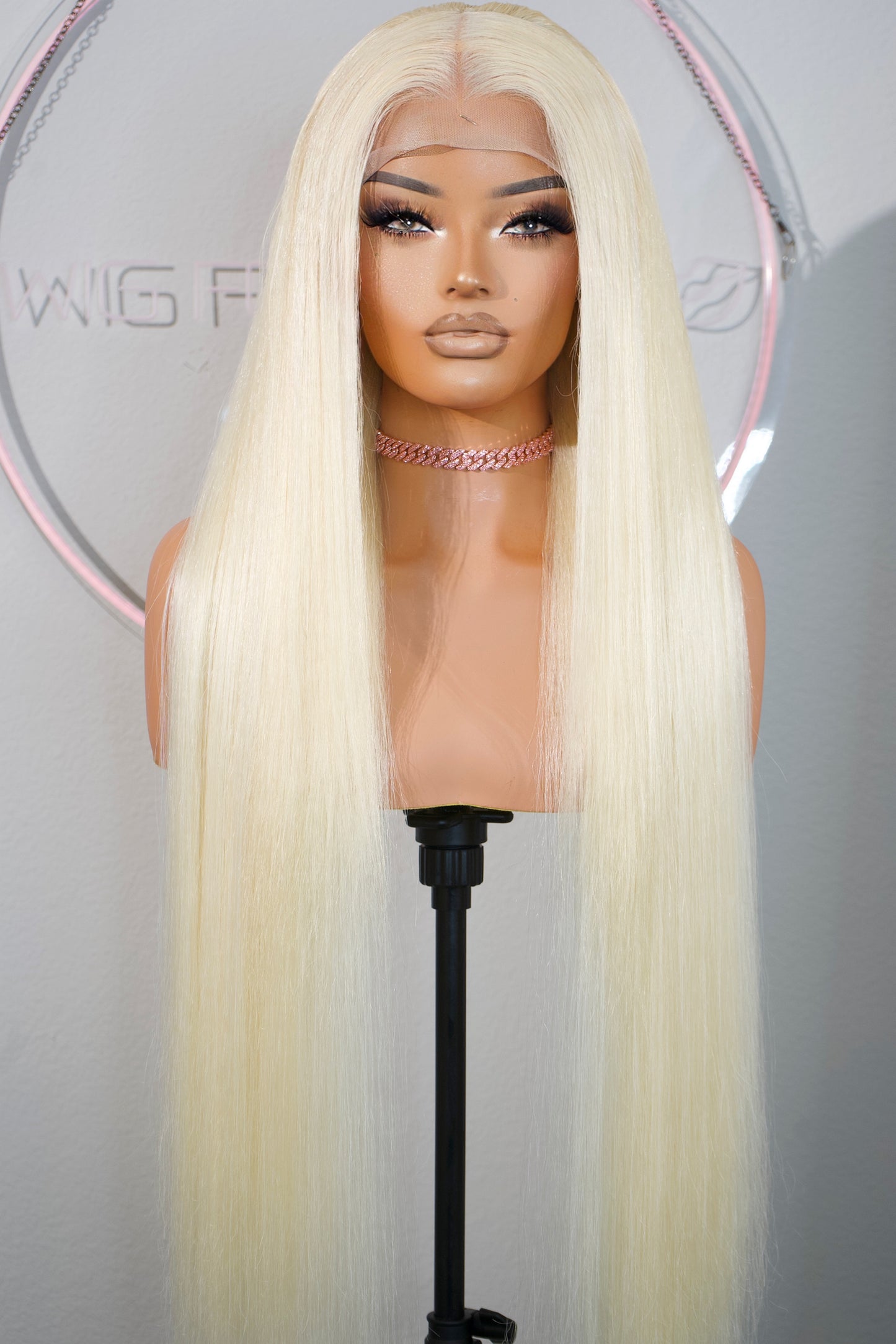 Lux Human Premium Blend 2.0 613 Blonde 32” 13x6 Lace Frontal Wig