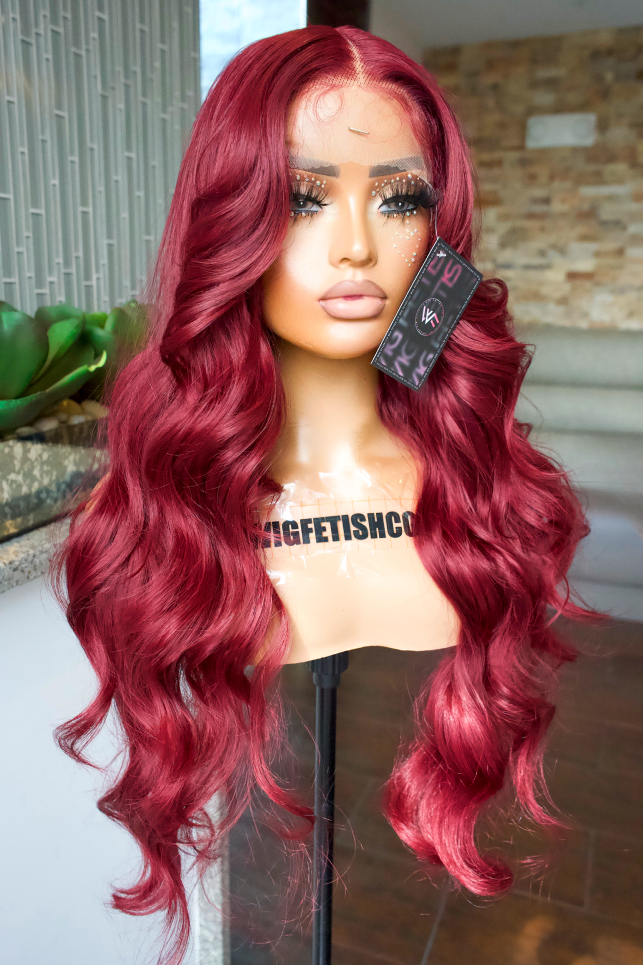 HD LACE GLUELESS T PART PREMIUM SYNTHETIC BLEND 30” INCH WIG - AUTUMN