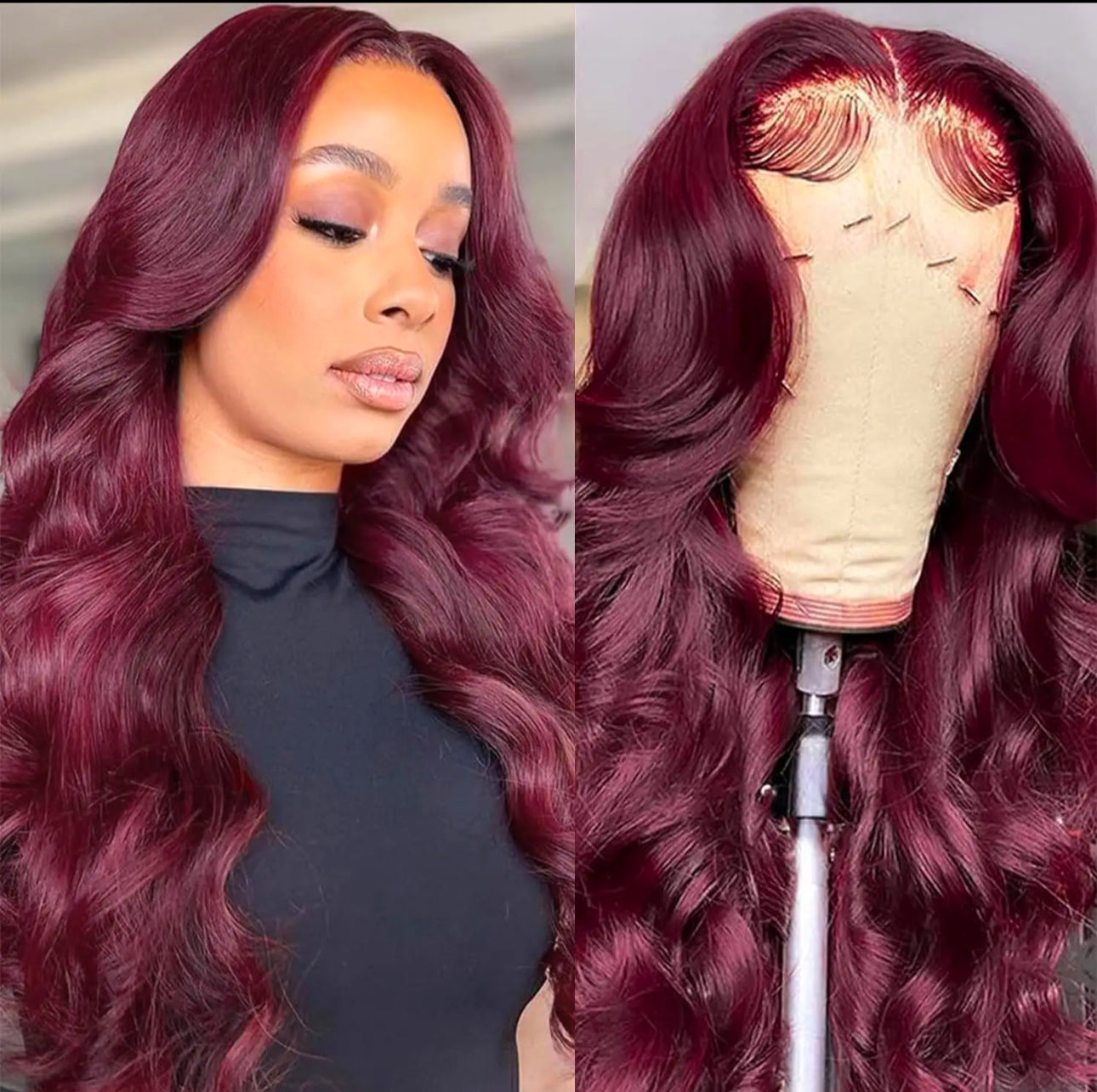 HD LACE GLUELESS T PART PREMIUM SYNTHETIC BLEND 30” INCH WIG - AUTUMN