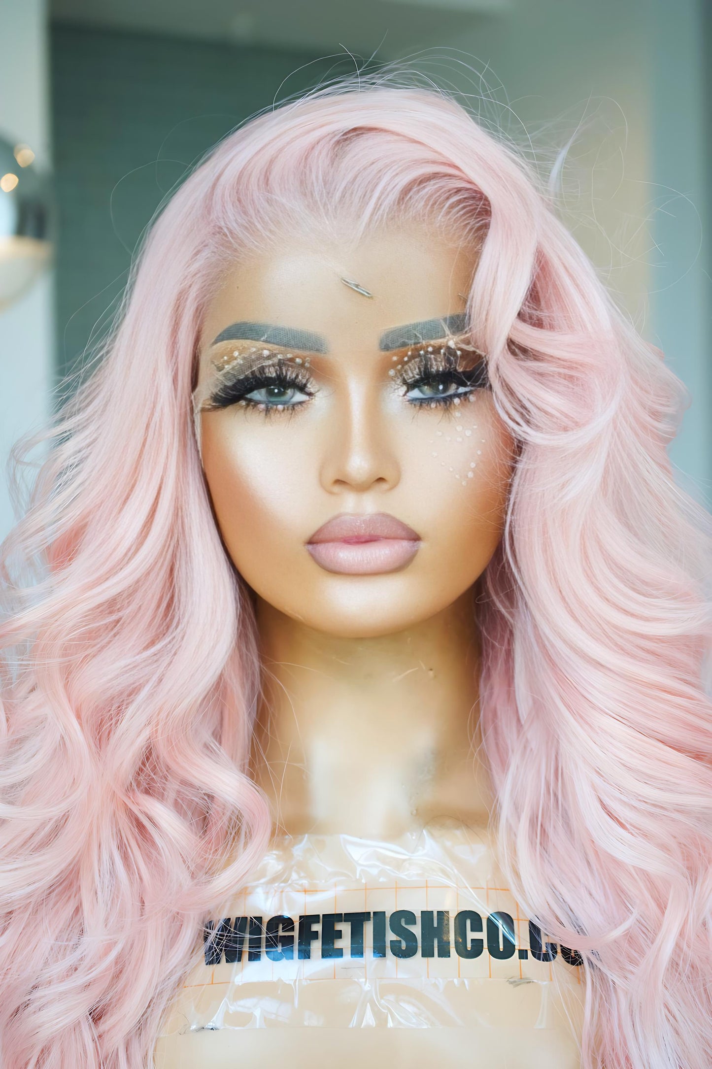 HD LACE 13x6 26” Heat Resistant Synthetic Blend Wig - PINKY (preorder)